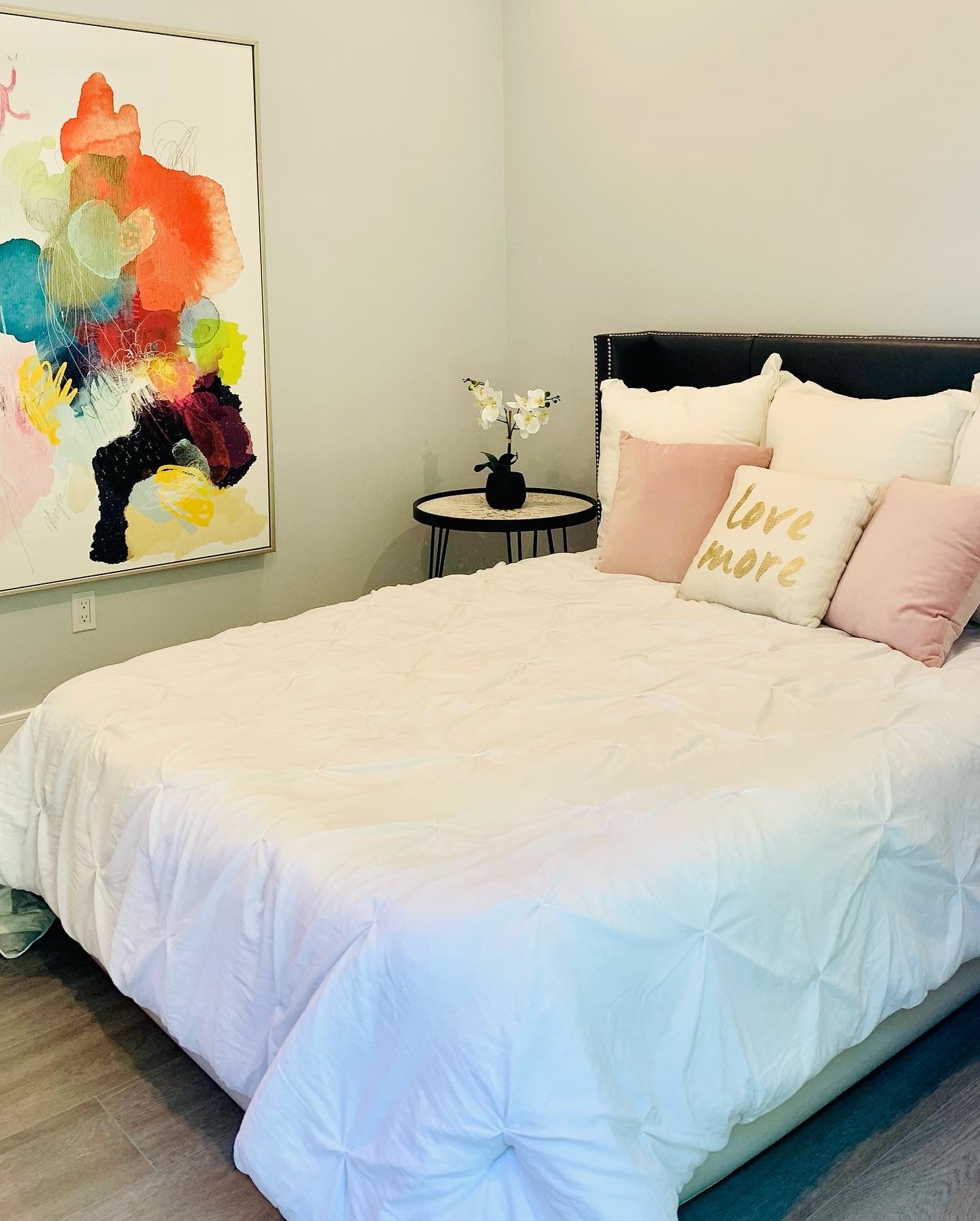 Wingback headboard