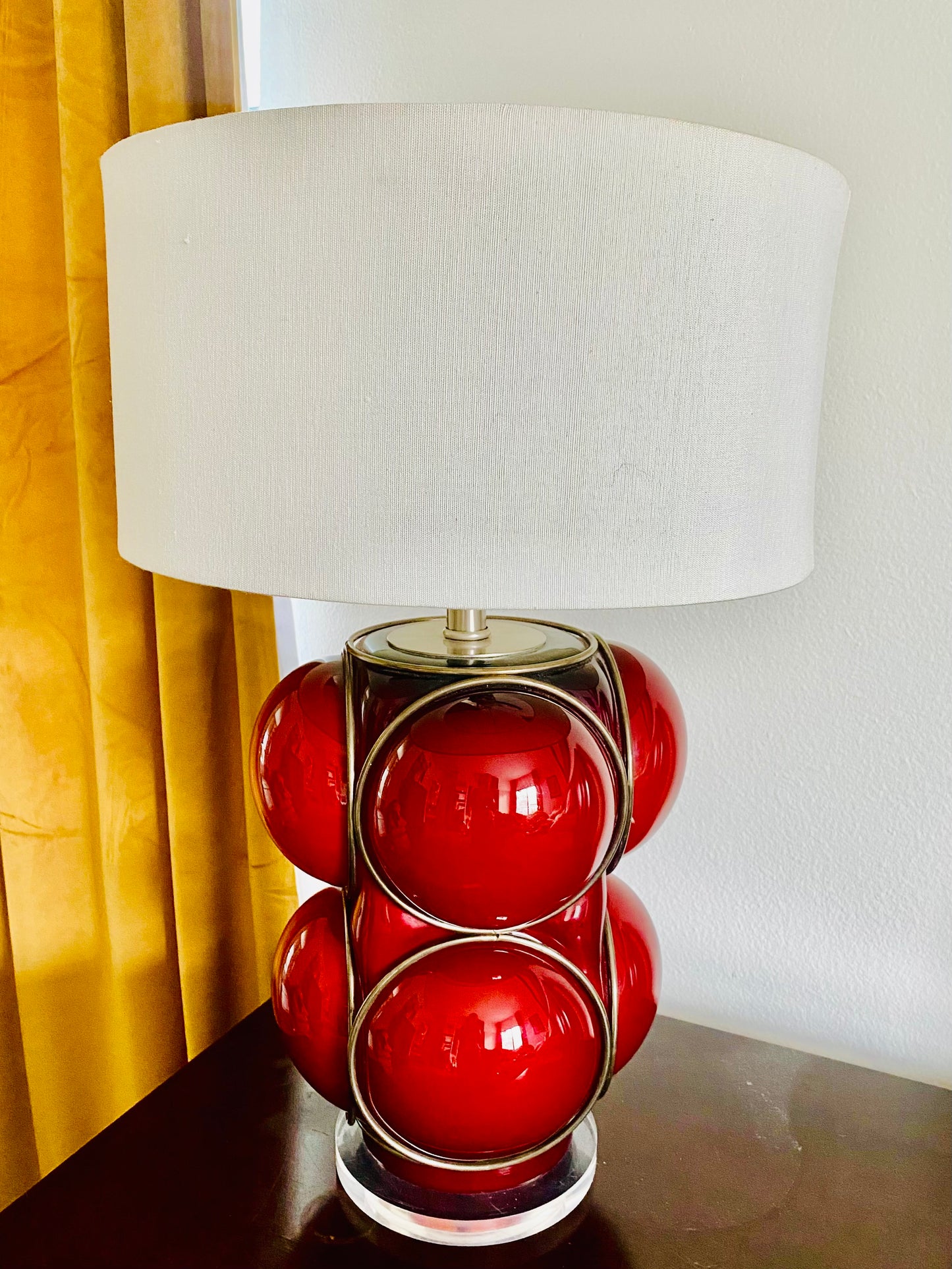 Red Bubble Lamp