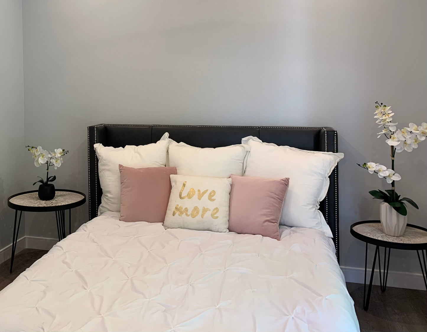 Wingback headboard
