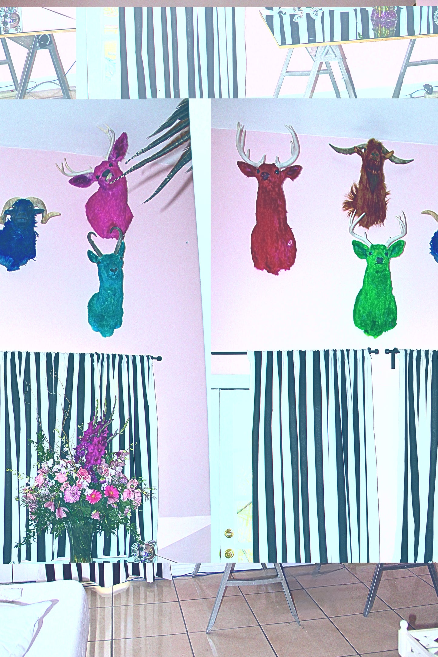 Hand dyed Taxidermy
