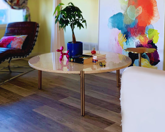 Deco coffee table