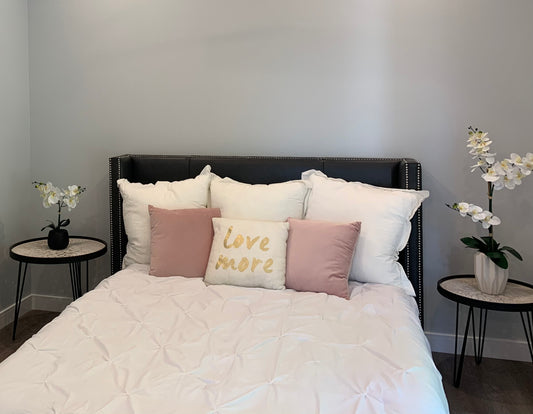 Wingback headboard